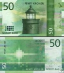*50 Kroner Nórsko 2017, P53 UNC