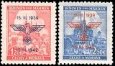 *Známky Protektorát Čechy a Morava 1942, Přítisk k 3.výročí PBuM *Známky Protektorát Čechy a Morava 1942, Přítisk k 3.výročí PBuM