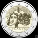 *2 Euro Taliansko 2016, Plautus