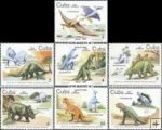 *Známky Kuba Dinosaury 1985, nerazítkovaná séria MNH