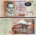 *500 Rupií Maurícius 2003-7, P58 UNC