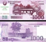 1000 Won Severná Kórea (KĽDR) 2018, CS24 UNC