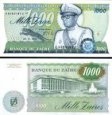 *1000 Zaires Zaire 1985, P31a UNC *1000 Zaires Zaire 1985, P31a UNC