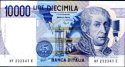 *10 000 Lir Itálie 1984, P112d UNC