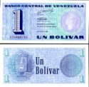 *1 Bolivar Venezuela 1989, P68 UNC