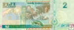 *2 fidžijské doláre Fidži 2000, P102 UNC