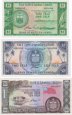 *1-2-10 Tala Samoa 1967 (2020) UNC, oficiálny reprint *1-2-10 Tala Samoa 1967 (2020) UNC, oficiálny reprint