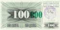 *100 000 Dinara Bosna a Herzegovina 1993, P56