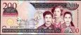 *200 Pesos Oro Dominikánska Republika 2007, P178a UNC *200 Pesos Oro Dominikánska Republika 2007, P178a UNC