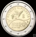 *2 Euro Taliansko 2015, Expo Milano