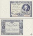 *5 Zlotých Poľsko 1930, P72 F