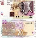*20 Randov Južná Afrika 2005-2009, P129 UNC