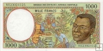 *1000 Francs Rovníková Guinea (Central African States) 1993-2000