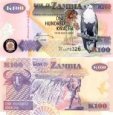 100 Kwacha Zambia 2011, P38j UNC 100 Kwacha Zambia 2011, P38j UNC