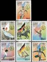 *Známky Guinea-Bissau 1984 Medailisti LOH neraz. séria MNH *Známky Guinea-Bissau 1984 Medailisti LOH neraz. séria MNH
