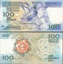 *100 Escudos Portugalsko 1986-88, P179 UNC