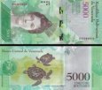 *5000 Bolívares Venezuela 2016-17, P97 UNC *5000 Bolívares Venezuela 2016-17, P97 UNC
