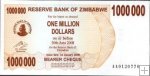 *1 000 000 Dolárov Zimbabwe 1.1.2008, P53 UNC