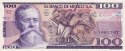 *100 mexických pesos Mexiko 1981-2, P74 UNC