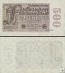 *500 Miliónov Mariek Nemecko 1923, P110 AU