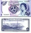 *1 Libra Ostrov Man 1990-2009, P40 UNC *1 Libra Ostrov Man 1990-2009, P40 UNC
