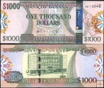 *1000 Dolárov Guyana 2011, P39 UNC