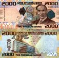 *2000 Leones Sierra Leone 2010-2021, P31 UNC