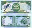 *5 Dolárov Trinidad a Tobago 2006, P47 UNC