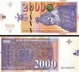 *2000 denárov Severné Macedónsko 2022, P33a UNC *2000 denárov Severné Macedónsko 2022, P33a UNC