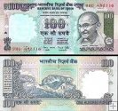 *100 Rupií India 1996-2005, P91 UNC