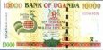 *10000 Šilingov Uganda 2007, CHOGM P48 UNC *10000 Šilingov Uganda 2007, CHOGM P48 UNC
