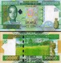 *10000 Frankov Guinea 2008, P42b UNC