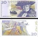 *20 Korún Švédsko 2001-2003, P63 UNC *20 Korún Švédsko 2001-2003, P63 UNC