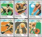 Známky Kuba 1984 Šport nerazítkovaná séria MNH