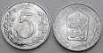 *Pětihaléř - 5 h Československo 1967 UNC, KM 52 *Pětihaléř - 5 h Československo 1967 UNC, KM 52