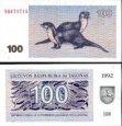 *100 Talonas Litva 1992, P42 UNC *100 Talonas Litva 1992, P42 UNC