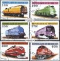 *Známky Benin 1997 Staré lokomotívy, nerazítkovaná séria