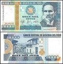 *10 000 Intis Peru 1988, P140 UNC
