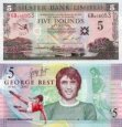 *5 Libier Severné Írsko 2006 P339 George Best UNC, Ulster Bank *5 Libier Severné Írsko 2006 P339 George Best UNC, Ulster Bank