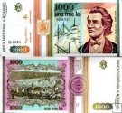 *1000 Lei Rumunsko 1993, P102 UNC