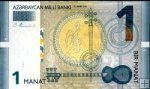 *1 Manat Ázerbájdžán 2005, P24 UNC