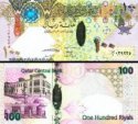 *100 Rialov Katar 2007, P26 UNC