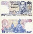 *50 Baht Thajsko 1985-86, P90 UNC
