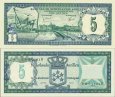 *5 Guldenov Holandské Antily 1972, P8b UNC