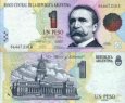 *1 Peso Argentína 1993, P339 UNC *1 Peso Argentína 1993, P339 UNC