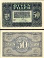 *50 maďarských fillérov Maďarsko 1920, P44 F *50 maďarských fillérov Maďarsko 1920, P44 F