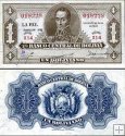 *1 Boliviano Bolívia 1928 (1952), P128 AU