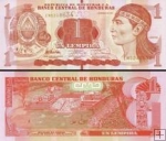 *1 Lempira Honduras 2012, P96a UNC