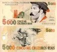 *5000 Cruzeiros Reais Brazílie 1993, P241 UNC *5000 Cruzeiros Reais Brazílie 1993, P241 UNC