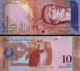 *10 Bolívares Venezuela 2007-14, P90 UNC *10 Bolívares Venezuela 2007-14, P90 UNC